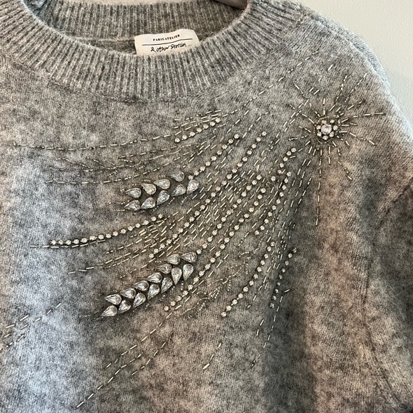 & Other Stories Embellished Sweater (Medium) - Picture 4 of 4